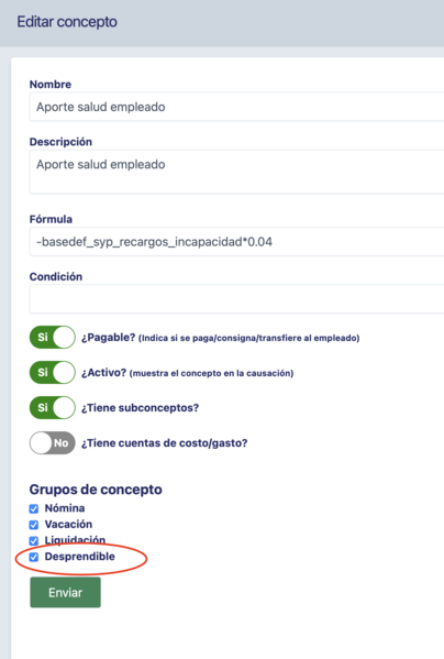File:Check Desprendible de un concepto contable en nómina.png