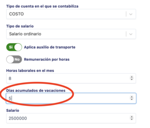 Días acumulados de vacaciones desde variables de empleado.png